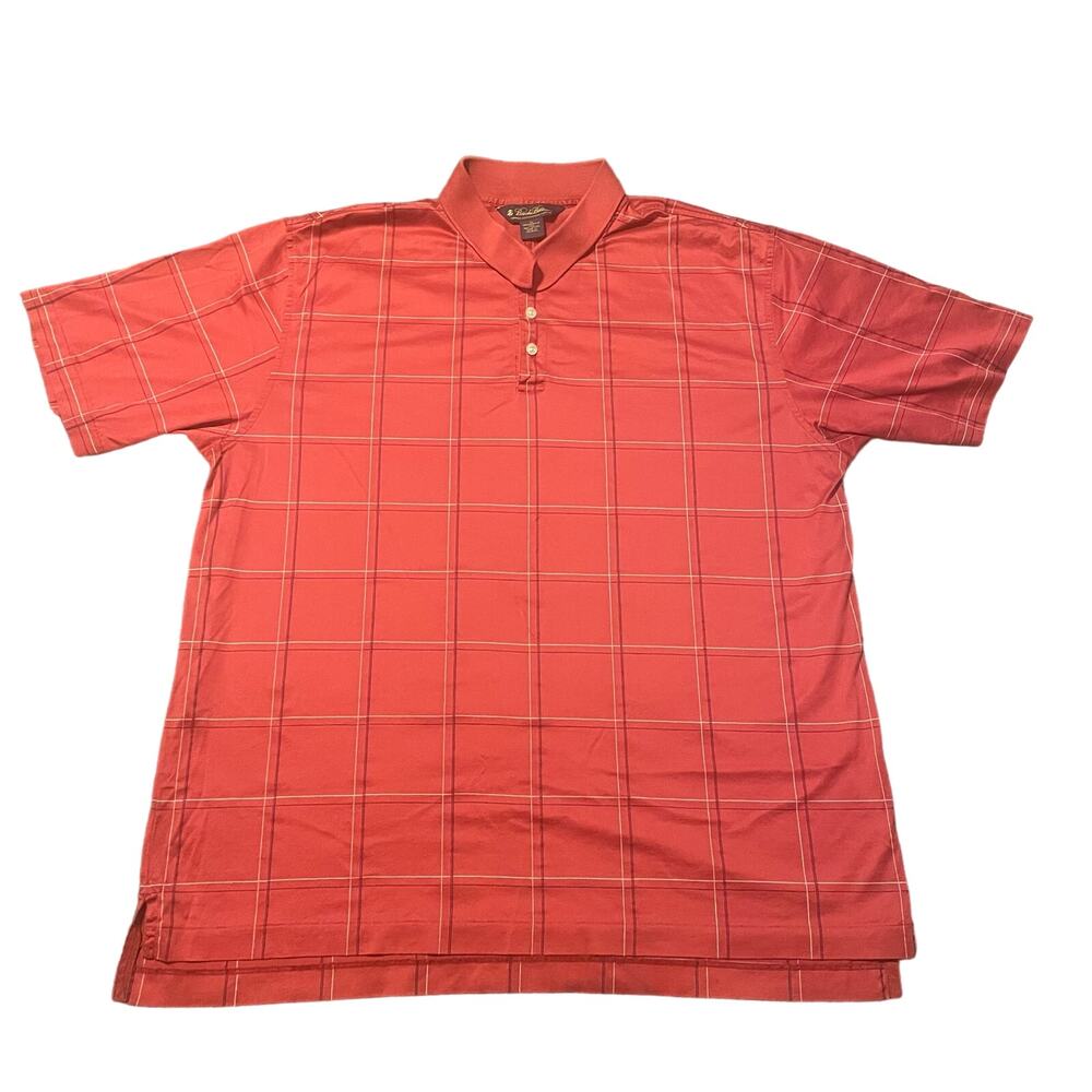 Brooks Brothers Polo Red‎ Men's Size XL Performance Knit 100% Cotton Golf Casual